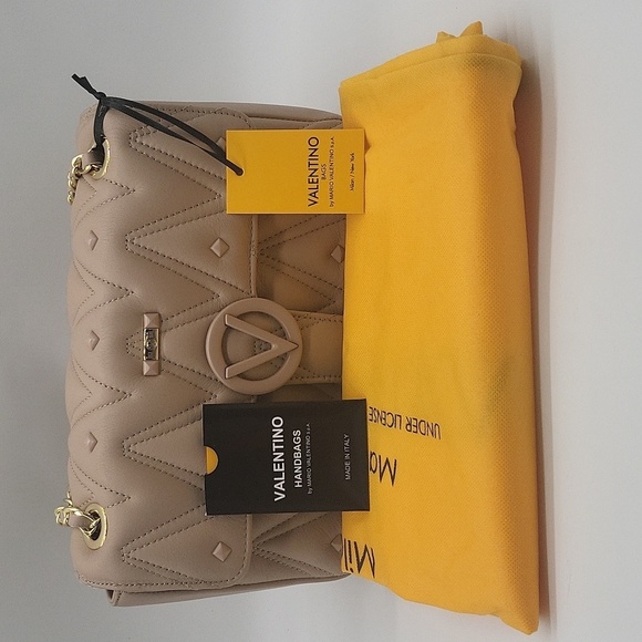 1393- Valentino by Mario Valentino Women's Bag Genuine Leather Made In Italy NWT - Picture 7 of 13